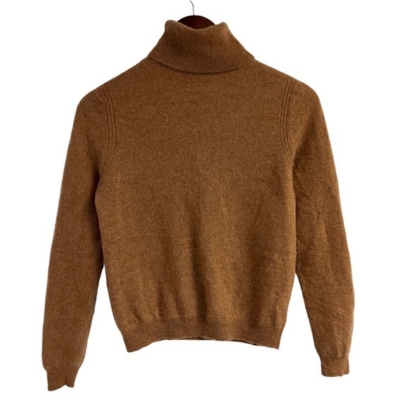 Mango 100% Cashmere Turtleneck Sweater - Picture 1 of 6